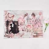 A4 DECO SHEET | VELLUM - Jane Austen