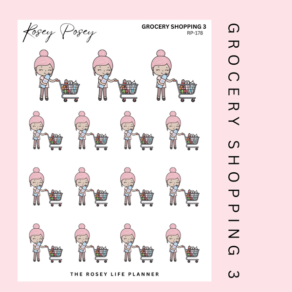 GROCERY SHOPPING 3 | ROSEY POSEY | CLEAR MATTE & MATTE | RP-178