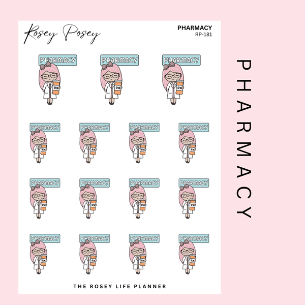 PHARMACY | ROSEY POSEY | CLEAR MATTE & MATTE | RP-181
