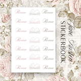 Sticker Book | VOL.3 | Jane Austen