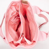 ROSEY PLANNER MINI CARRY CADDY | STATIONARY ORGANIZER | PINK CANVAS