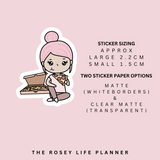PIZZA LOVER 1 | ROSEY POSEY | CLEAR MATTE & MATTE | RP-022