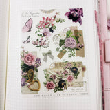 DECO STICKERS  | SHEET 03 | CLEAR/ MATTE  | FEBRUARY 2026 COLLECTION