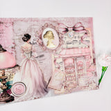 A4 DECO SHEET | VELLUM - Jane Austen