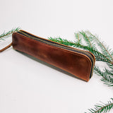 PENCIL CASE | BROWN | STATIONERY STORAGE
