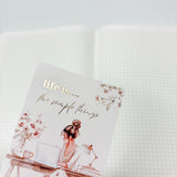 JOURNALING CARD | PLANNER DECO | Life is