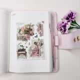 DECO STICKERS  | SHEET 05 | CLEAR/ MATTE  | FEBRUARY 2026 COLLECTION