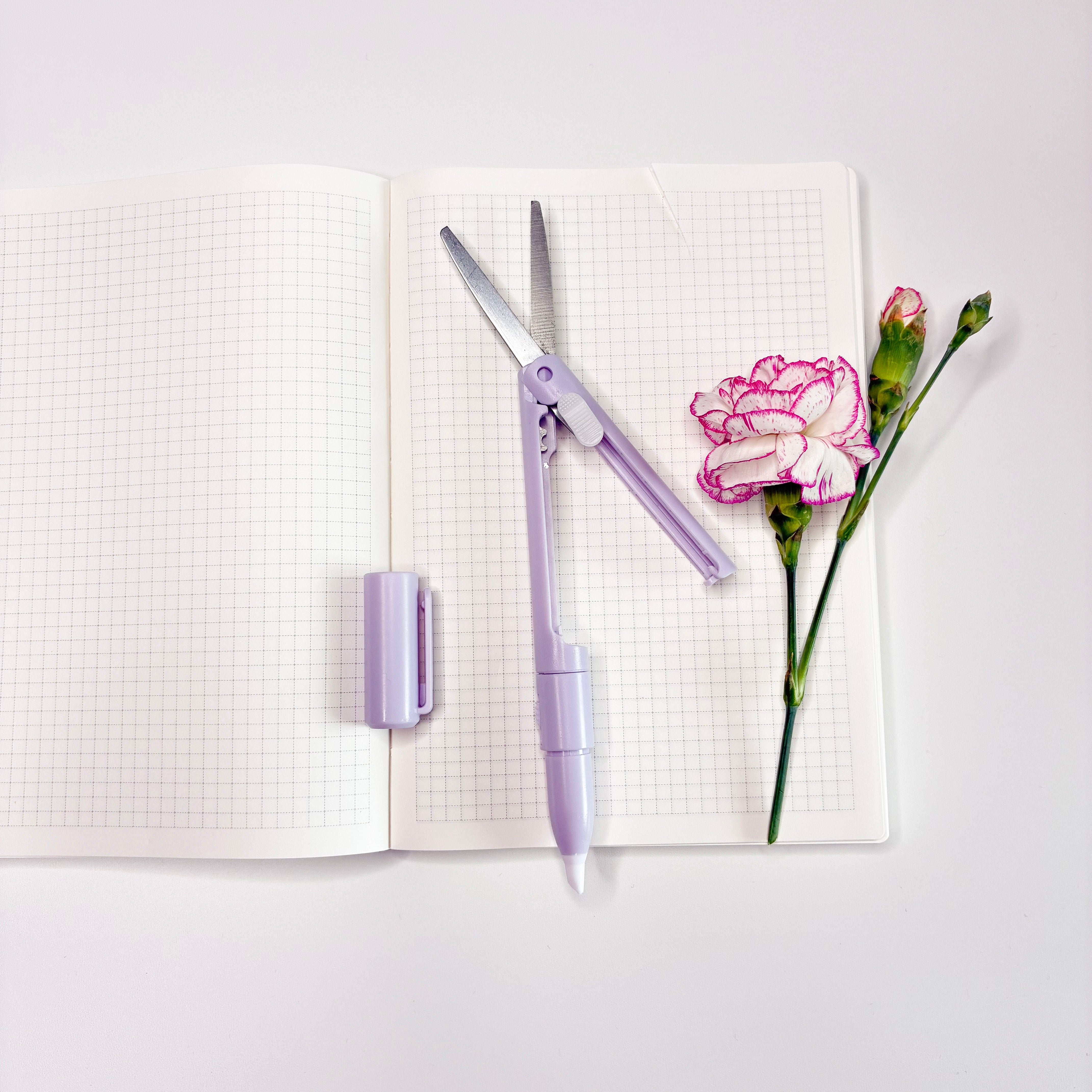 PEN SCISSORS/KNIFE | PURPLE & PORTABLE | MAY26 – theroseylifeplanner