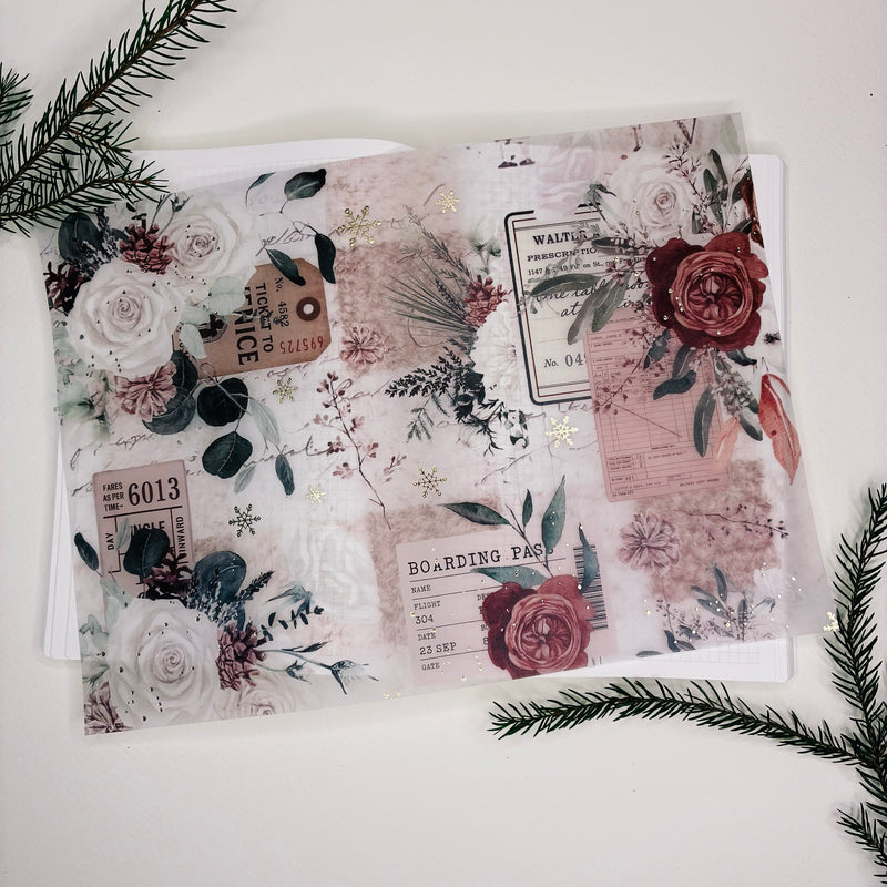 A4 DECO SHEET | VELLUM - DECEMBER 2025