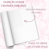 PREORDER | 2027 | A5 | FLOW PLANNER | 52 GSM TOMOE RIVER PAPER