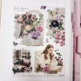 DECO STICKERS  | SHEET 06 | CLEAR/ MATTE  | FEBRUARY 2026 COLLECTION