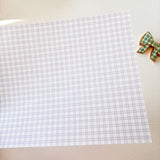 A4 DECO SHEET | VELLUM -Reading In Nature