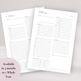 2024 | DATED DAILY PLANNER INSERT | MULTIPLE SIZES