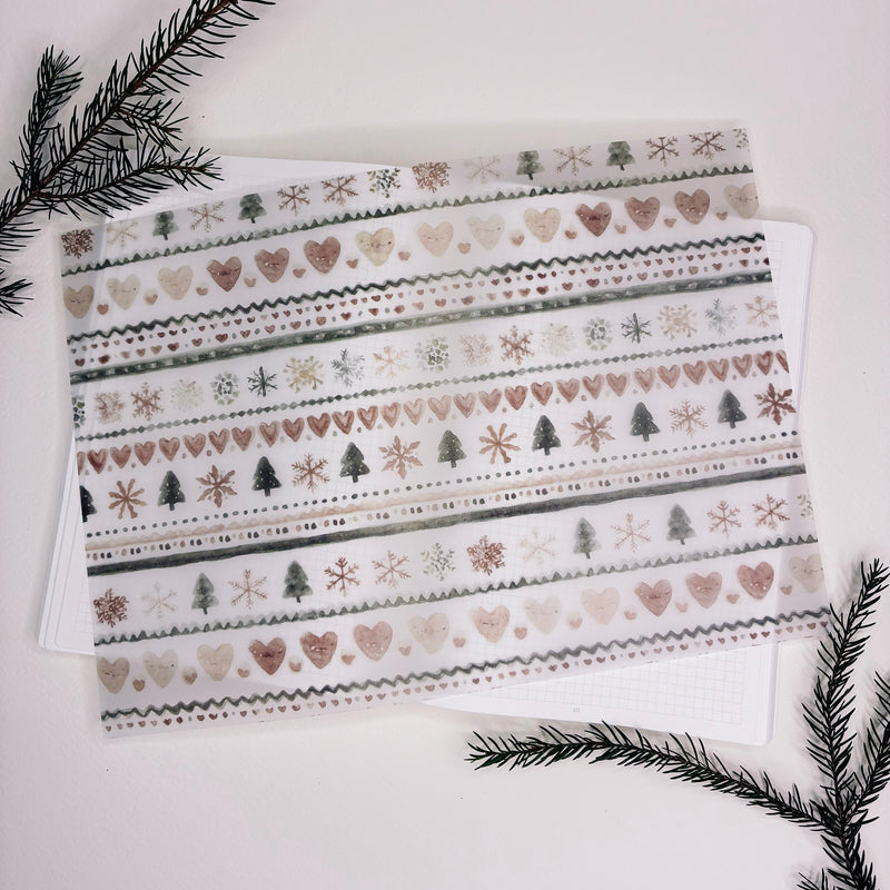 A4 DECO SHEET | VELLUM - DECEMBER 2025