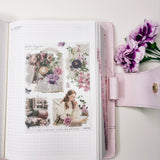 DECO STICKERS  | SHEET 06 | CLEAR/ MATTE  | FEBRUARY 2026 COLLECTION