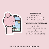 WALK THE DOG | ROSEY POSEY | CLEAR MATTE & MATTE | RP-155