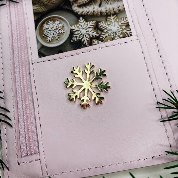 GOLD SNOWFLAKE MAGNET | DEC25 COLLECTION | PLANNER CHARM