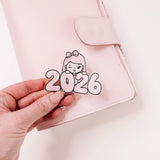 ROSEY POSEY | 2026 | DIE CUT STICKER