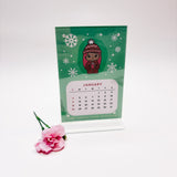 ROSEY POSEY | MONTHLY CALENDAR | +ACRYLIC STAND