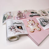 WINTER WONDERLAND 2.0 | PRECUT:  Pet Tape - 10cm x 5 meter roll