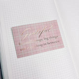 JOURNALING CARD | PLANNER DECO | OCT26