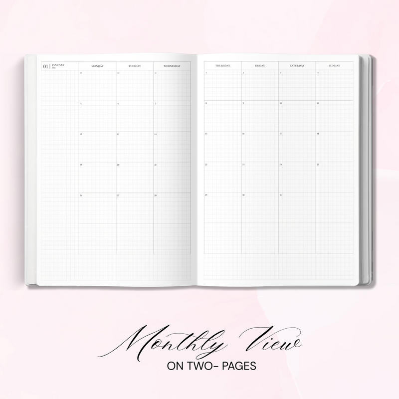 2026 | ROSEY PLANNER | A5 | TOMOE RIVER PAPER | PREORDER