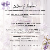 THE PETAL | MONTHLY SUBSCRIPTION KIT | BASIC KIT | MAY 2026