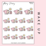 WAKE UP | ROSEY POSEY | CLEAR MATTE & MATTE | RP-042