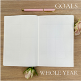 PREORDER: 2025 | DATED A5 ROSEY PLANNER | TOMOE RIVER PAPER