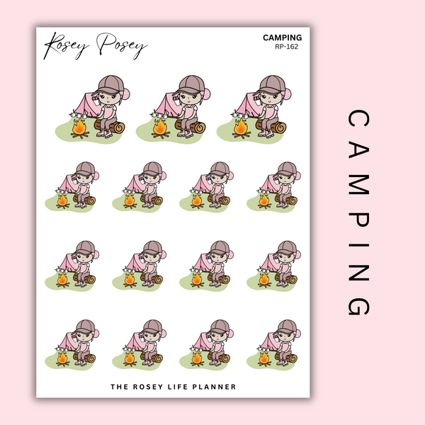 CAMPING | ROSEY POSEY | CLEAR MATTE & MATTE | RP-162