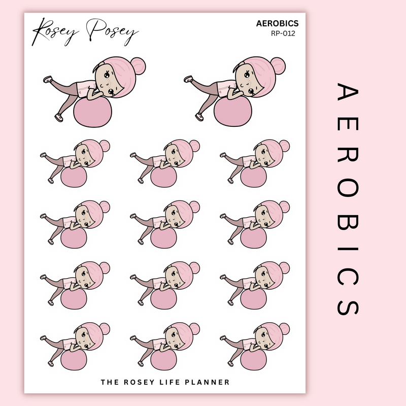 AEROBICS | ROSEY POSEY | CLEAR MATTE & MATTE | RP-012