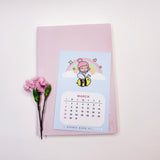 ROSEY POSEY | MONTHLY CALENDAR | +ACRYLIC STAND