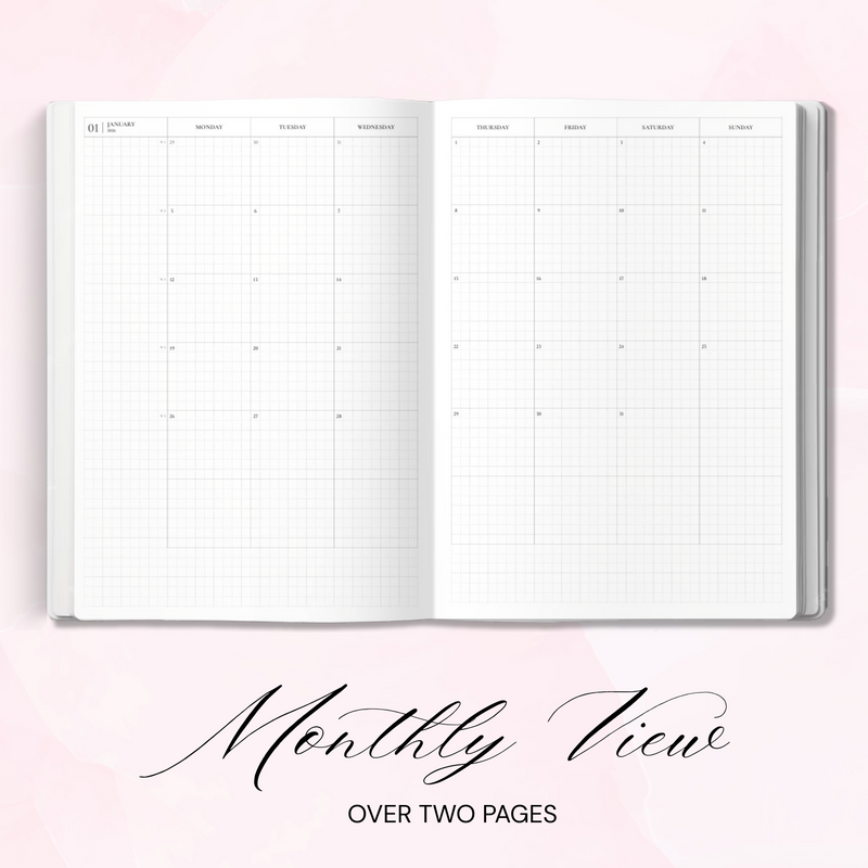 2026 | FLOW PLANNER | B6 | 52 GSM TOMOE RIVER PAPER | PREORDER