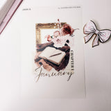 STICKER DASHBOARD A5  | SHEET 16 | CLEAR  | JANUARY 26 COLLECTION