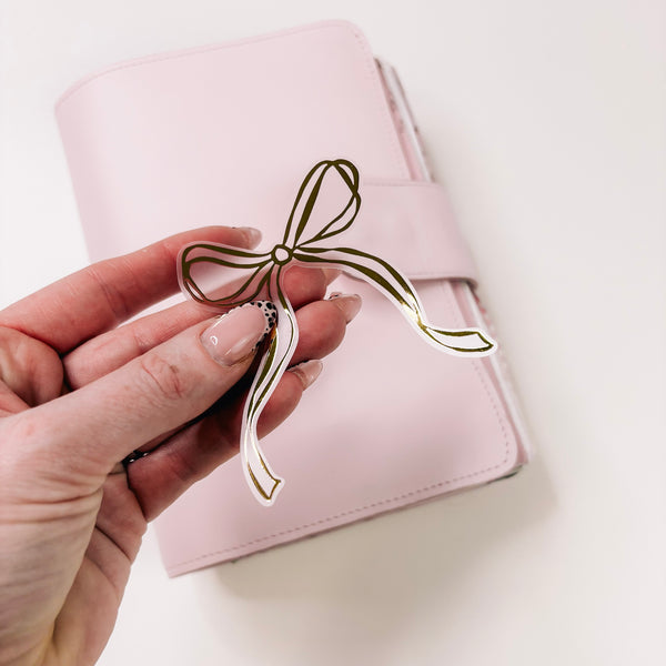 DIE CUT STICKER | BOW