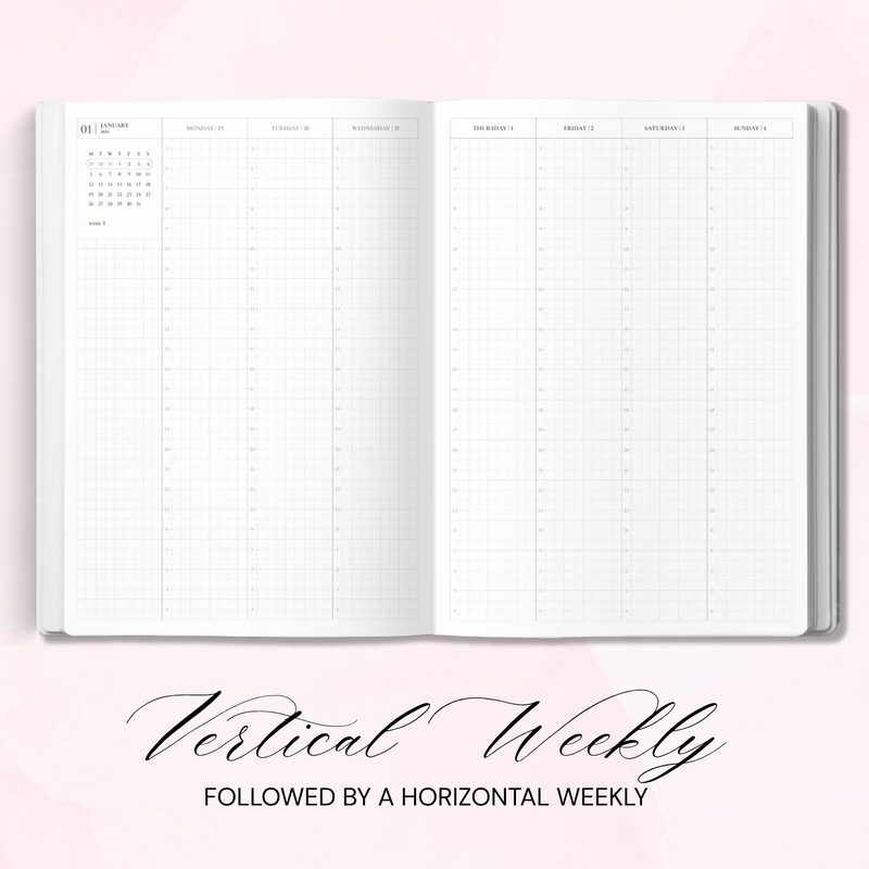 2026 | FLOW PLANNER | B6 | 52 GSM TOMOE RIVER PAPER | PREORDER
