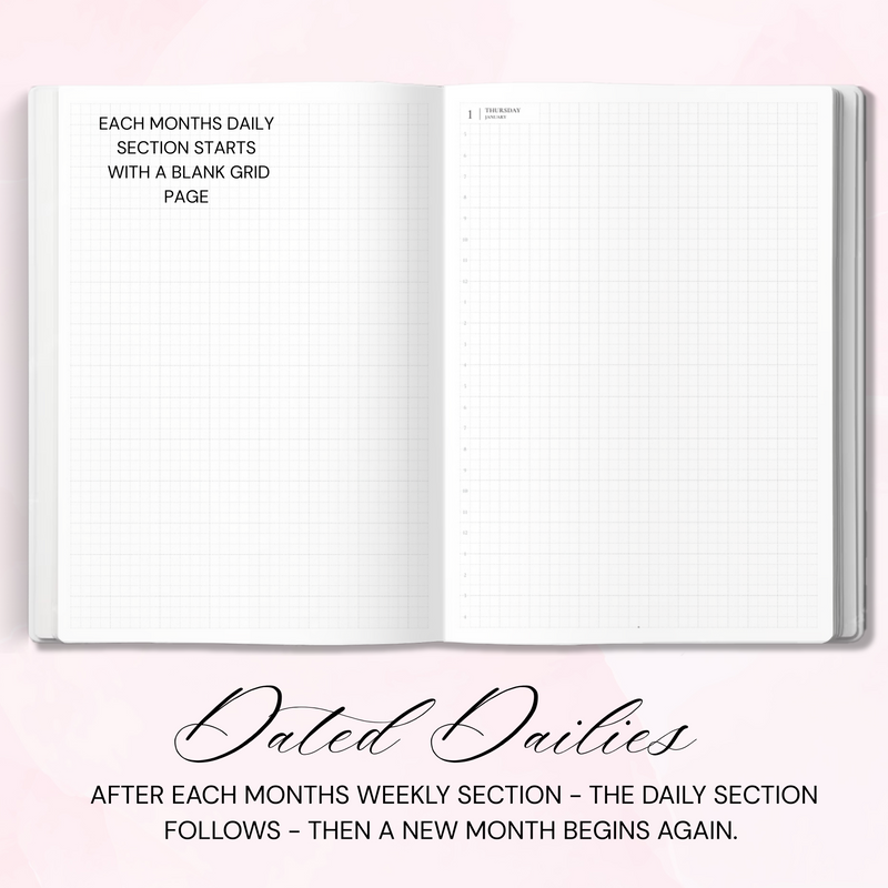 2026 | FLOW PLANNER | B6 | 52 GSM TOMOE RIVER PAPER | PREORDER