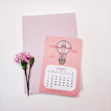 ROSEY POSEY | MONTHLY CALENDAR | +ACRYLIC STAND