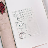 DECO STICKERS  | SHEET 22 | CLEAR  | SEP26 2026 COLLECTION