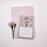 ROSEY POSEY | MONTHLY CALENDAR | +ACRYLIC STAND