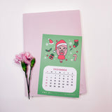 ROSEY POSEY | MONTHLY CALENDAR | +ACRYLIC STAND