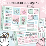 STICKER KIT | Winter | WEEKLY | A5 - HOBONICHI COUSIN - B6