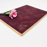 A5 NOTEBOOK | Gold Edges | 224 PAGES - 52 GSM TOMOE RIVER PAPER