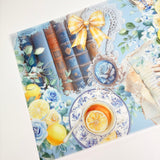 A4 DECO SHEET | VELLUM - AUG26