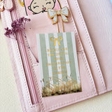 JOURNALING CARD | PLANNER DECO | Reading In Nature