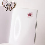 REUSABLE STICKER BOOK | SEWN BOUND | GOLD | JAN26