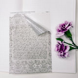 TEARABLE STICKER  | SHEET 17 | CLEAR  | FEBRUARY 26 COLLECTION