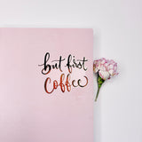 DIE CUT STICKER | Coffee & Planning 4.0