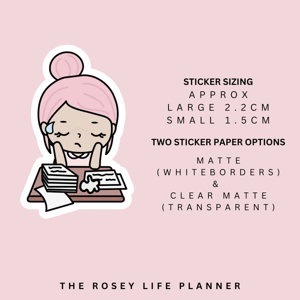 UNMOTIVATED | ROSEY POSEY | CLEAR MATTE & MATTE | RP-068