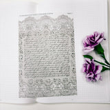 TEARABLE STICKER  | SHEET 17 | CLEAR  | FEBRUARY 26 COLLECTION